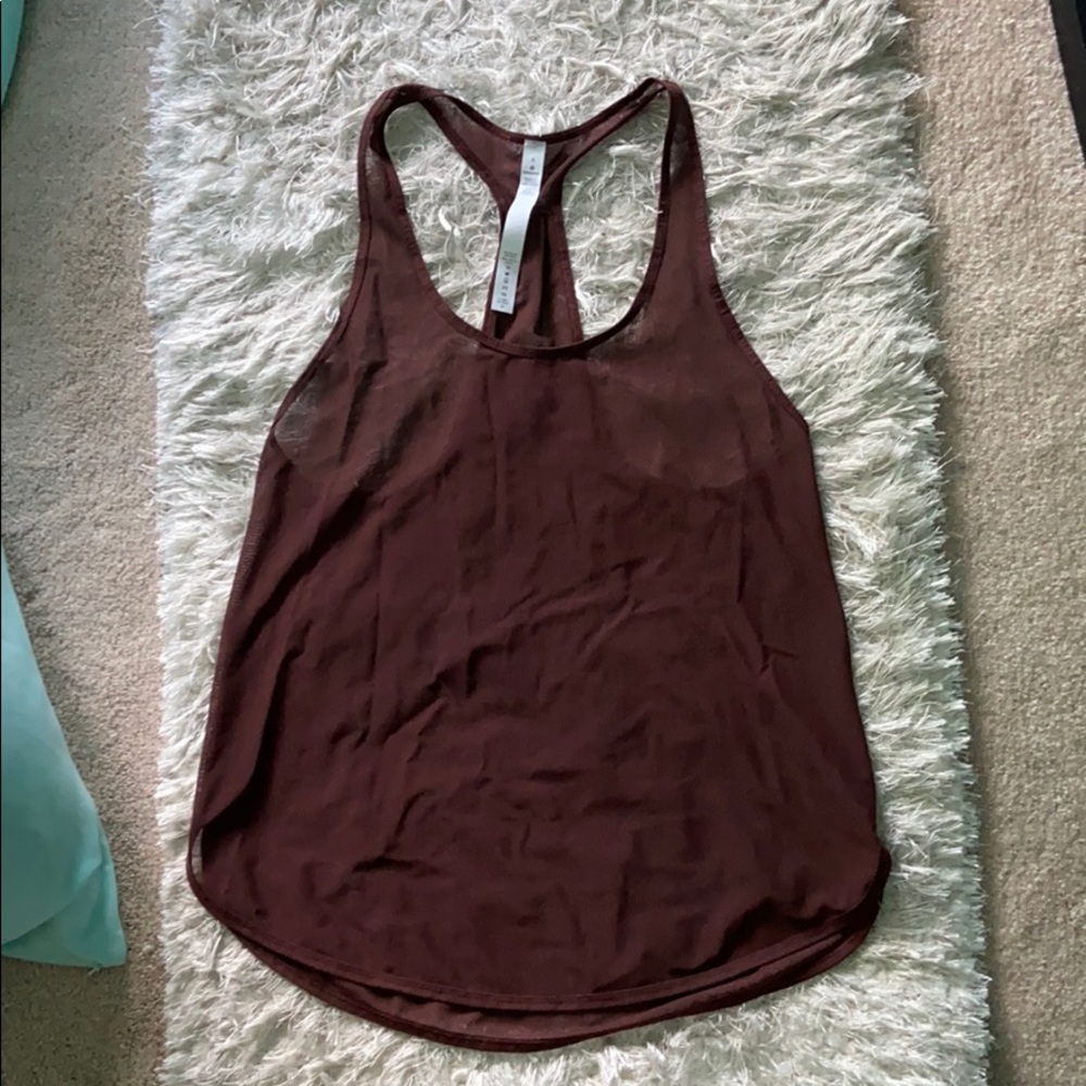 Lululemon Mesh Tank Top